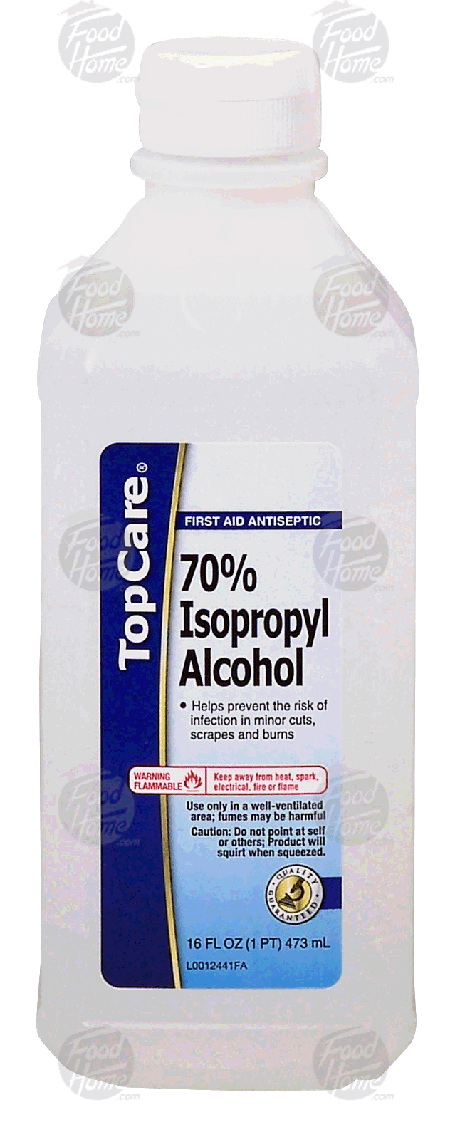Top Care  isopropyl alcohol, 70 percent solution, first aid antiseptic Full-Size Picture